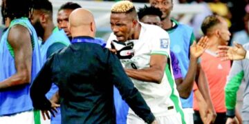 Victor Osimhen reacts after Eric Chelle remarks fuel transfer tumours