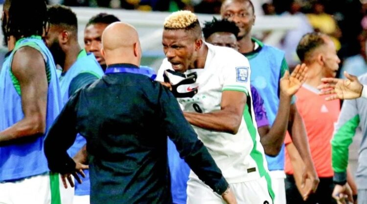 Victor Osimhen reacts after Eric Chelle remarks fuel transfer tumours