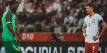 ‘A top performance from the boys’ – Super Eagles striker Moffi on Nigeria’s 2-2 draw with Poland