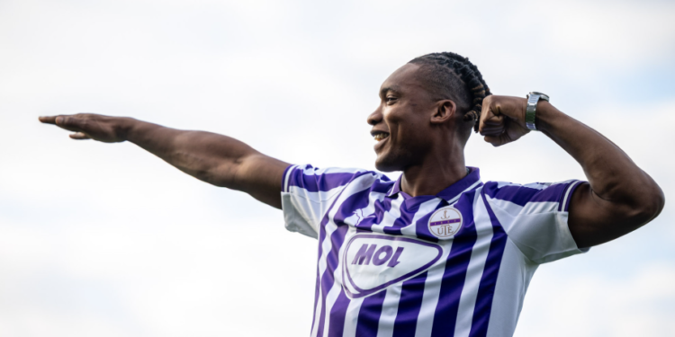 Former Nigeria U-20 international striker signs for Hungarian outfit Ujpest FC