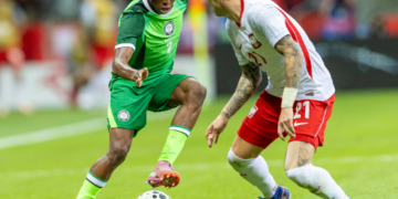 Adullahi Bewene: Super Eagles youngster reacts after impressive debut vs Poland
