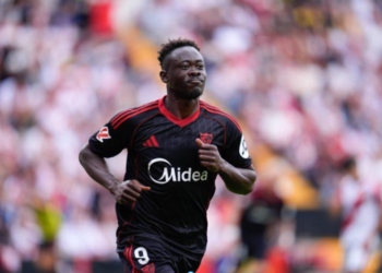 “It is normal” – Super Eagles striker Akor Adams downplays Sevilla exit speculations