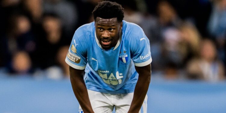 Emmanuel Ekong: Malmo decide Nigeria-eligible forward’s fate after failed summer move