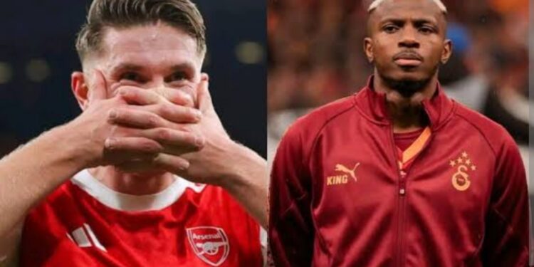 Arsenal’s Gyökeres plus €30m offer for Victor Osimhen rejected by Galatasaray