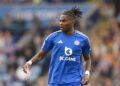 Sassuolo target Leicester defender Caleb Okoli as Eric Chelle watches closely