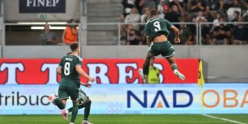 Super Eagles star promises more after dramatic Panathinaikos brace vs Hradec Kralove