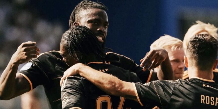 Super Eagles star Arokodare sends early message to Wolves after Ajax debut