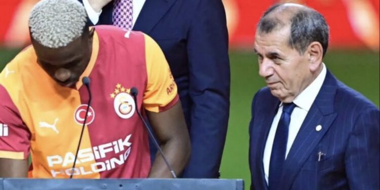 Galatasaray president sends strong message over Super Eagles star Osimhen’s future