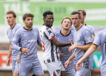 “I’m here to get the trophy” – Nigerian striker makes ambitious declaration after Dunfermline debut