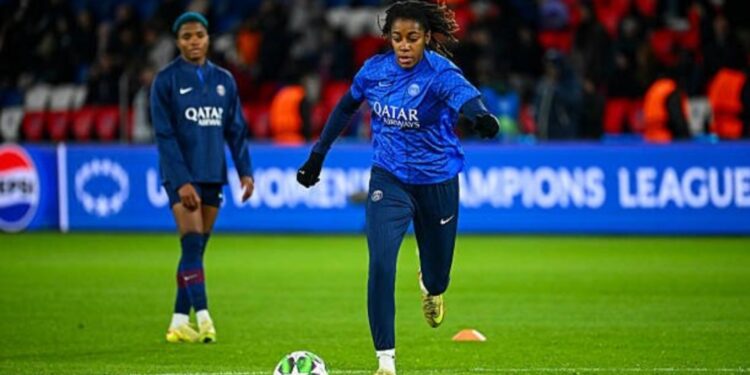 Ajibade stars for PSG as Echegini helps seal Champions League qualification