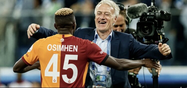 Osimhen to get new manager as Galatasaray consider Didier Deschamps