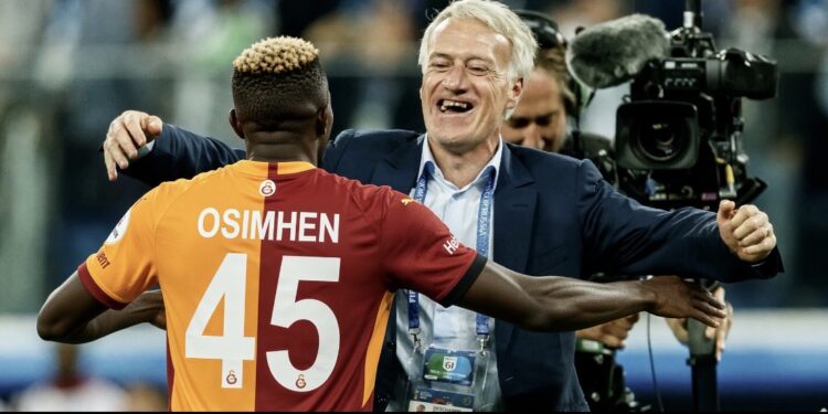 Osimhen to get new manager as Galatasaray consider Didier Deschamps