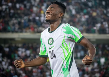 “What a moment” – Moses Usor reacts after scoring winning goal on Super Eagles debut