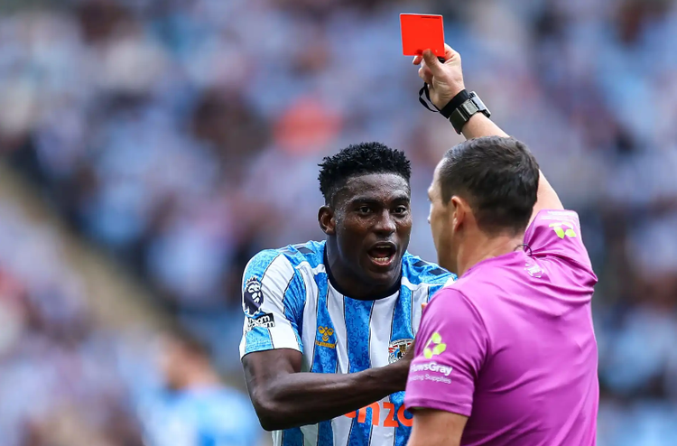 Taiwo Awoniyi: Roy Keane issues verdict on Super Eagles striker’s sending off vs Brighton