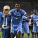 Super Eagles striker Rafiu Durosinmi reacts after extending impressive scoring run for Genk 