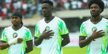 Super Eagles official reveals worrying reason Ola Aina was not risked in Bissau
