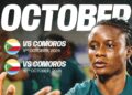 Super Falcons team news: When Ajibade, Oshoala, Plumptre and Gift Monday will join camp