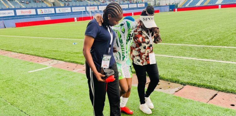 ‘My spirits are high’ – Super Falcons captain Ajibade gives health update after Comoros incident