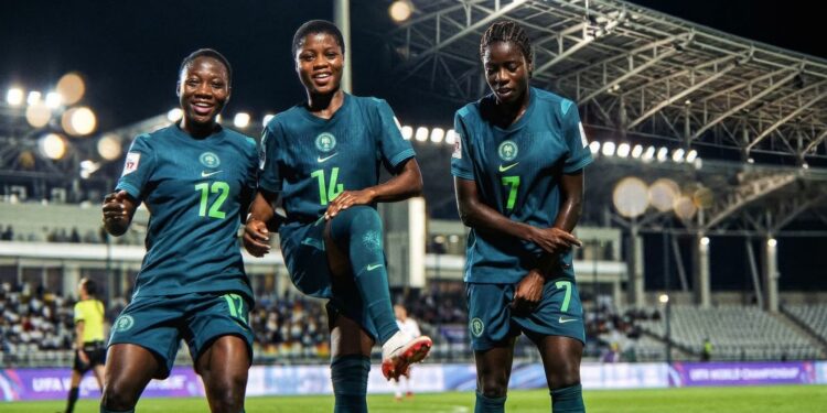 Nigeria’s Flamingos stun defending champions North Korea to reach U-17 World Cup last 16