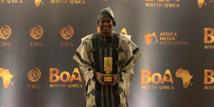Taiwo Awoniyi wins ‘Beyond the Pitch’ award for work outside the Super Eagles