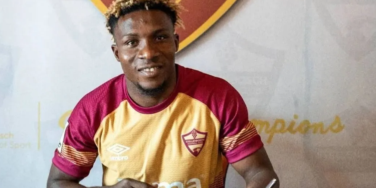 Done deal: South African club Stellenbosch FC confirm signing of Nigerian midfielder