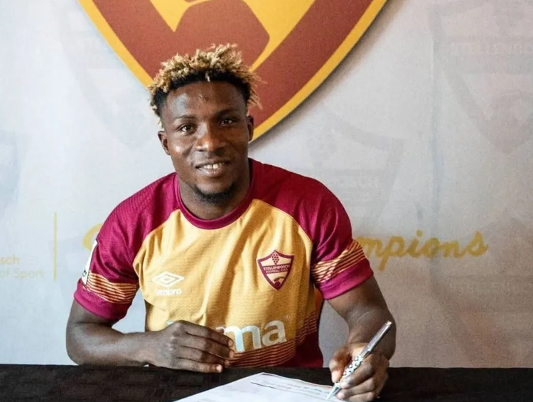 Done deal: South African club Stellenbosch FC confirm signing of Nigerian midfielder
