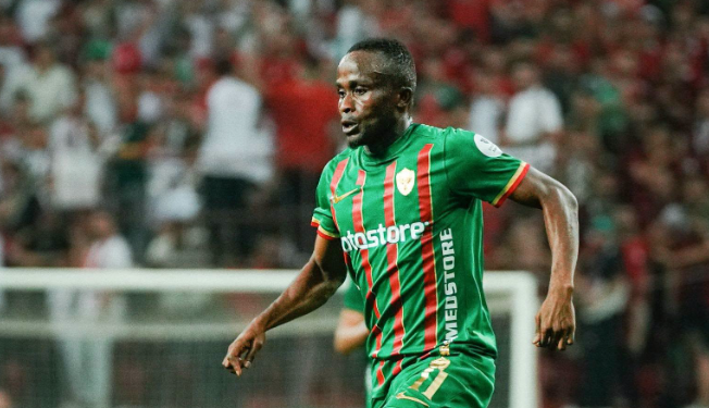 Super Eagles forward Yira Sor returns to training after six-week injury layoff
