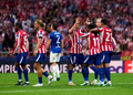 Super Eagles star Ademola Lookman reacts after helping Atleti rescue UCL point
